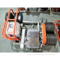 50kN Motorized Double Drum Cable Puller Winch Machine